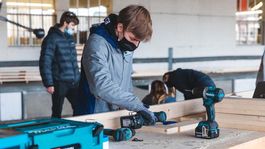 Prefabrication, ALICE, La Rasude, Lausanne. © Jamani Caillet / 2021 EPFL