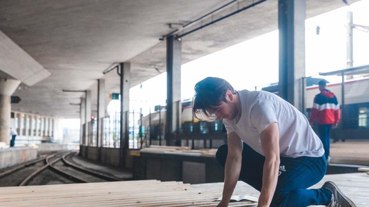 Prefabrication, ALICE, La Rasude, Lausanne. © Jamani Caillet / 2021 EPFL