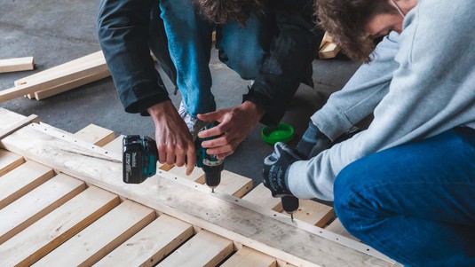 Prefabrication, ALICE, La Rasude, Lausanne. © Jamani Caillet / 2021 EPFL