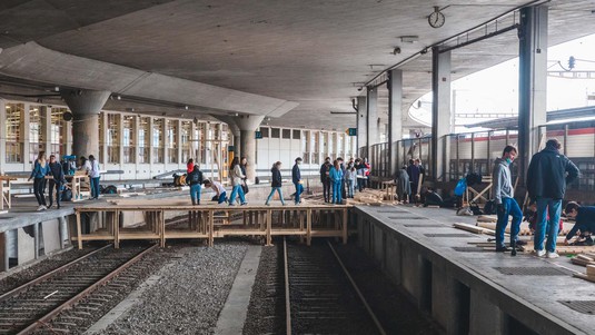 Prefabrication, ALICE, La Rasude, Lausanne. © Jamani Caillet / 2021 EPFL