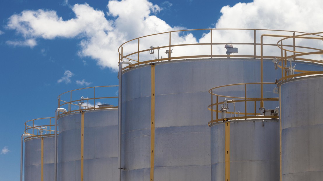 Tanks storing vegetable oil. © iStock Photos