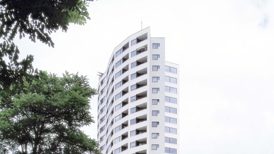 Alvar Aalto, building in Neue Vahr, Bremen, 1958-1962.  © DR